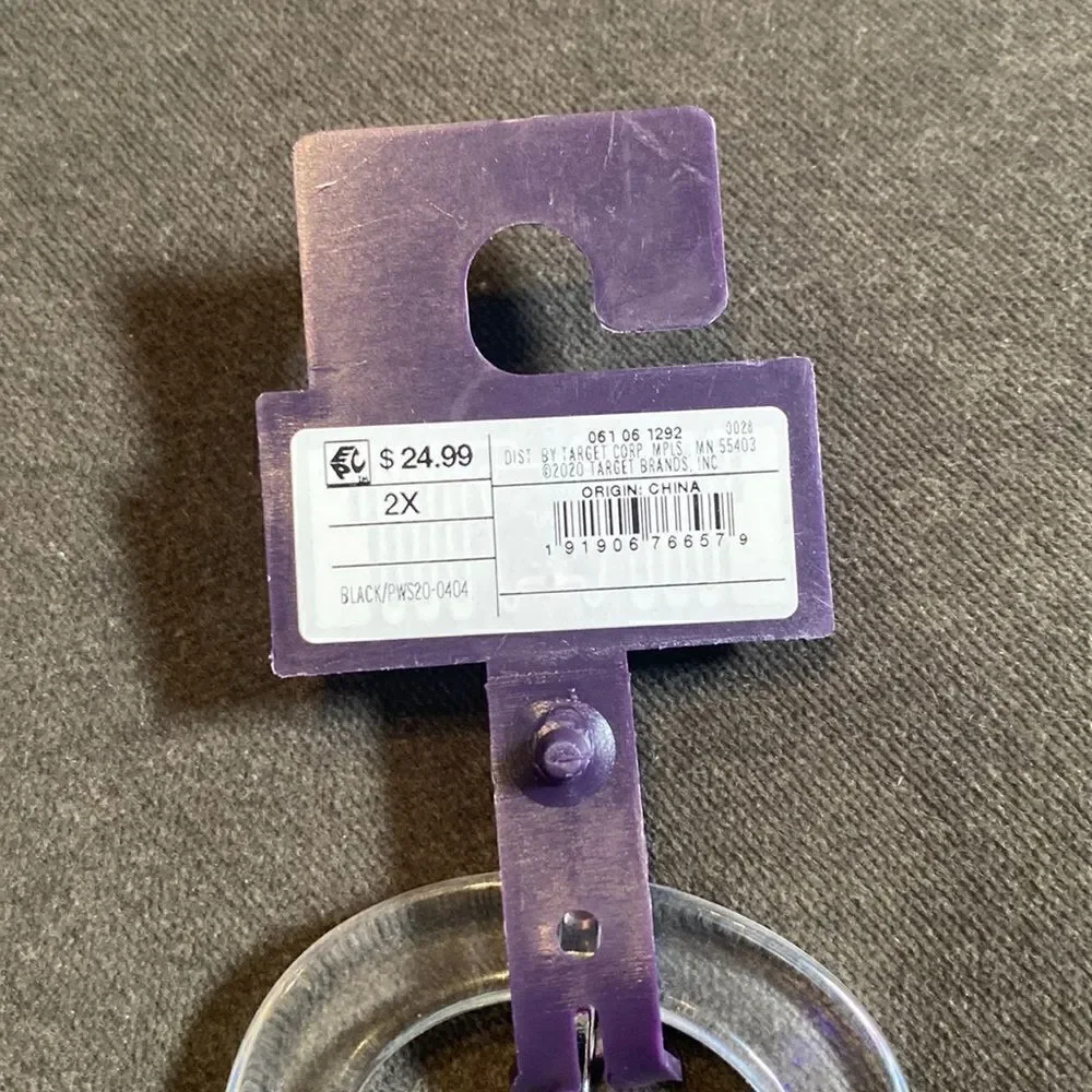 Black Belt with Clear Buckle 2X - NWT